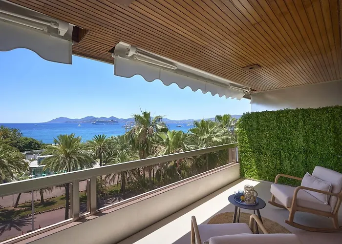 Appartement La Reale 2 Beds Croisette Beaches Sea View Parking Free *