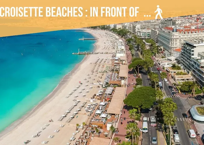 La Reale 2 Beds Croisette Beaches Sea View Parking Free * Cannes
